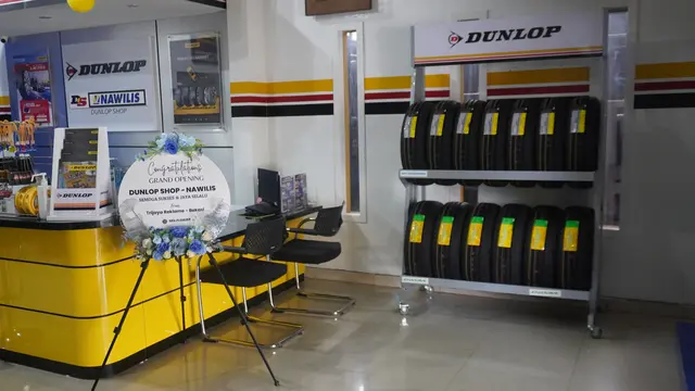 Ban Dunlop Perluas Jaringan Penjualan di Indonesia