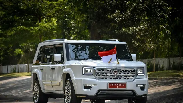 Spesifikasi Gahar Garuda Limousine, Mobil Pindad yang Digunakan Presiden Prabowo ke Istana Negara