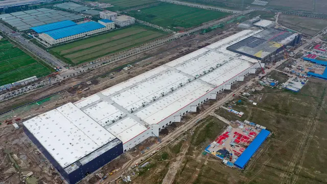 Pabrik Baterai Tesla di Shanghai Mampu Produksi 10 Ribu Unit per Tahun